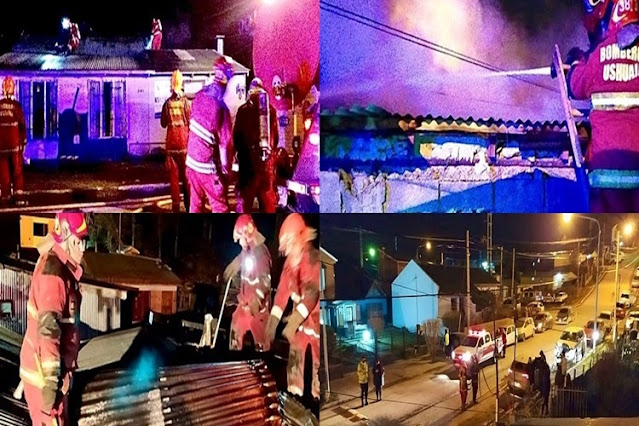 Incendio en Ushuaia