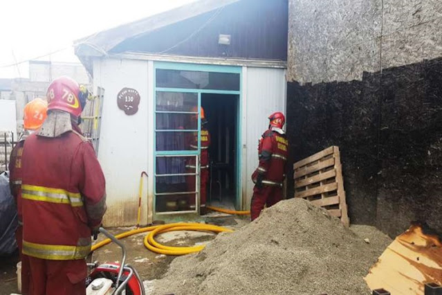 Incendio en una vivienda en Ushuaia