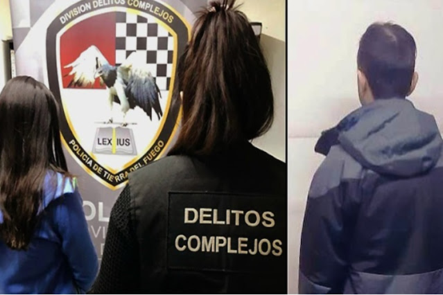 Detienen en Ushuaia a pareja dedicada a clonar tarjetas de credito Detienen en Ushuaia a pareja dedicada a clonar tarjetas de credito