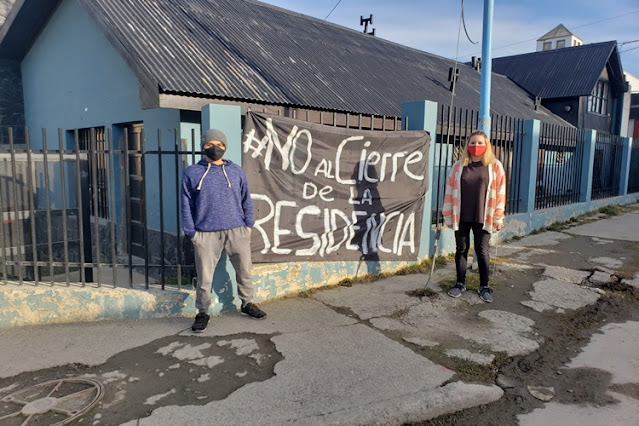 UNTDF estudiantes denuncian cierre de la residencia estudiantil en Ushuaia