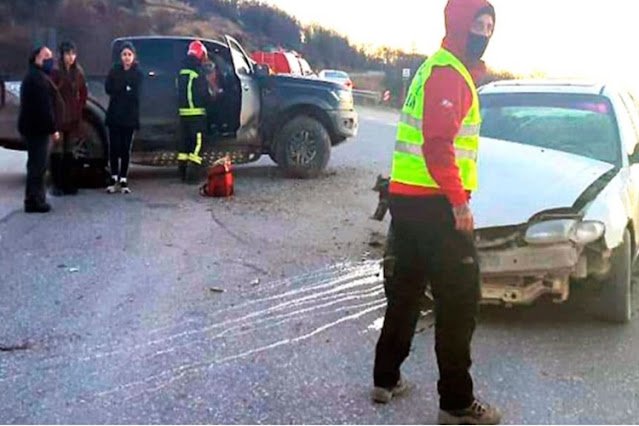 Borracho protagoniza choque en la Ruta 3
