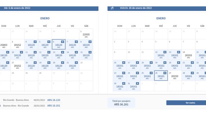 Con más frecuencias, bajan los precios de los vuelos a Buenos Aires