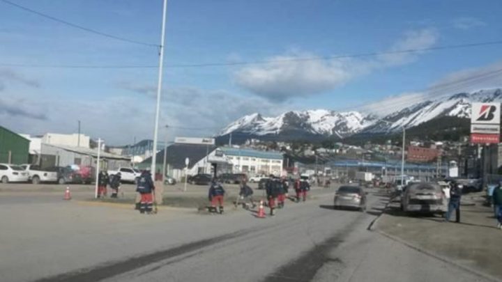 Ushuaia: Continúan los operativos de limpieza, y embellecimiento de la ciudad