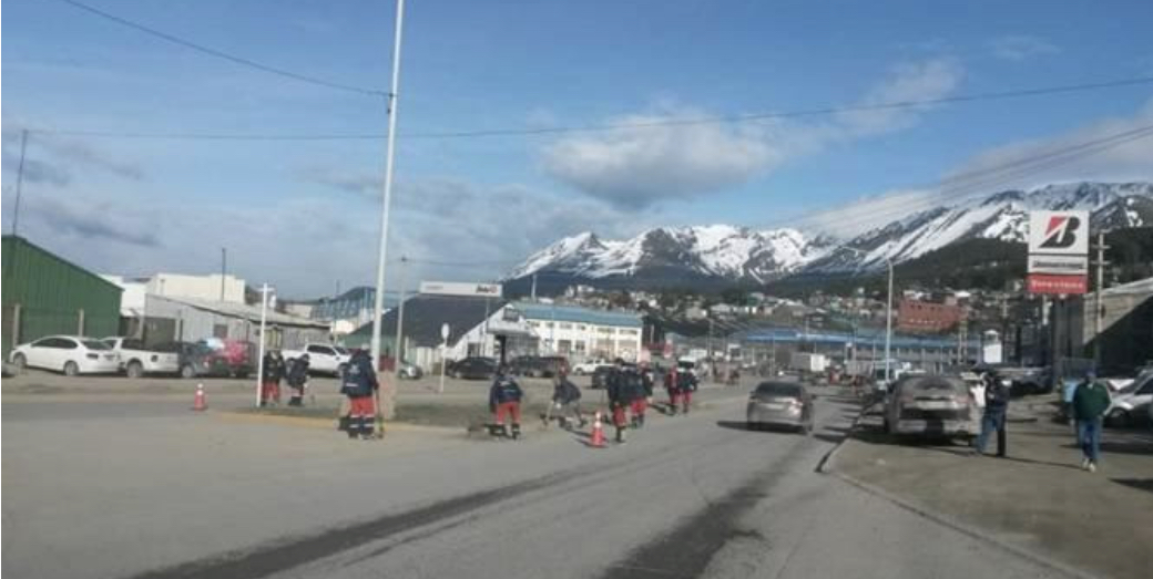 Ushuaia: Continúan los operativos de limpieza, y embellecimiento de la ciudad
