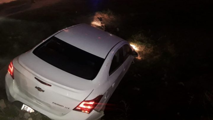 Rio Grande: Dejó su auto en el taller y se lo tiraron a una zanja