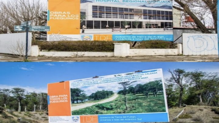 Negativa a investigar las obras del Corredor del Beagle y ampliacion Hospital Ushuaia