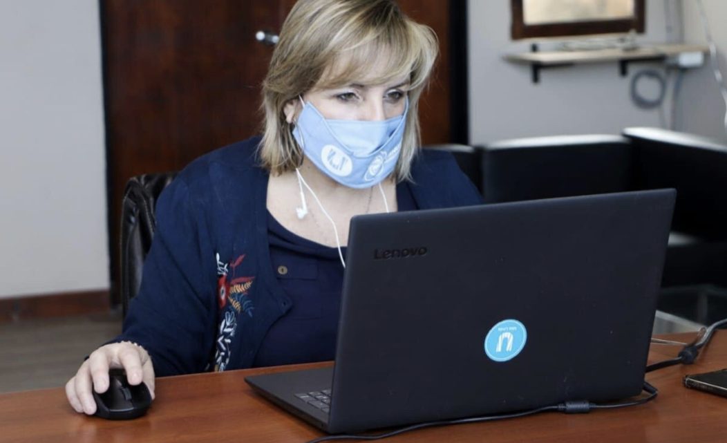 «Buscamos fondos nacionales que nos dan aire para avanzar en las obras», indicó Muñiz Siccardi