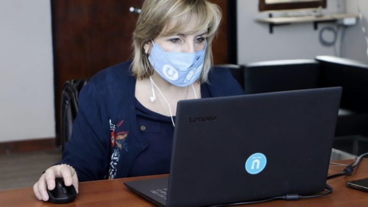 «Buscamos fondos nacionales que nos dan aire para avanzar en las obras», indicó Muñiz Siccardi