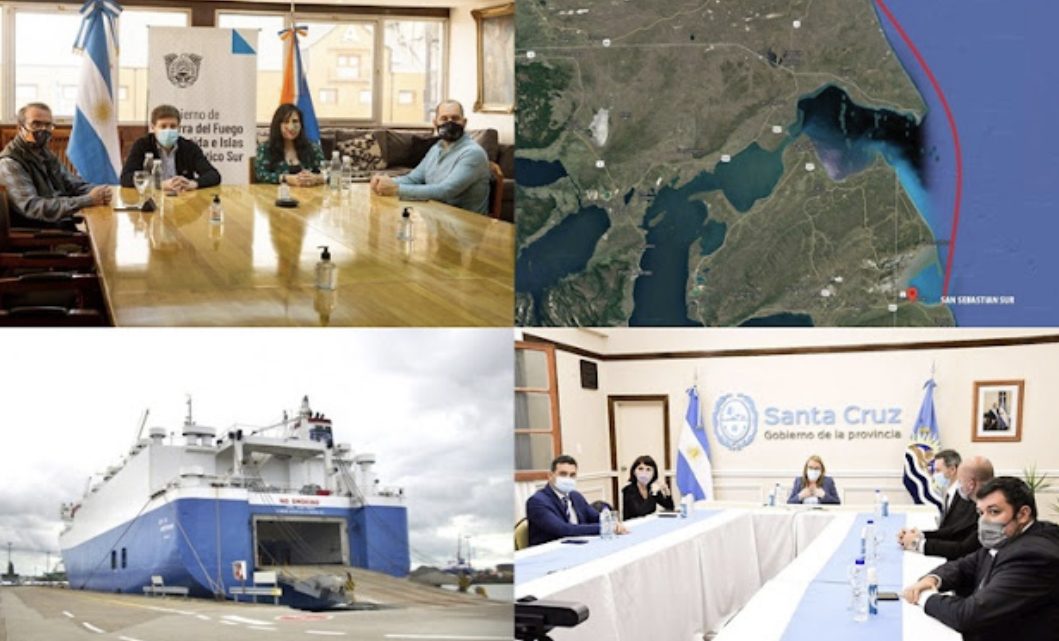 Cruce por aguas argentinas sera entre Punta Loyola y la Bahia de San Sebastian
