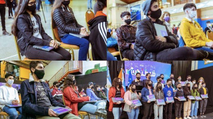 YPF donó  477 netbooks a dos colegios de Ushuaia y dos de Rio Grande