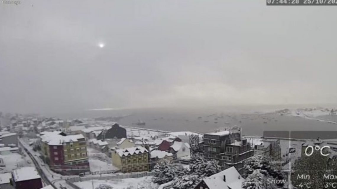 Se extiende el alerta meteorológico para Ushuaia y Río Grande