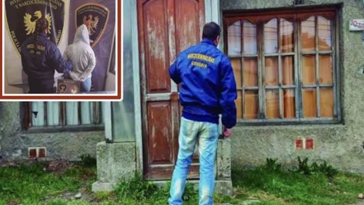 Mujer detenida en Ushuaia, vendiendo LSD