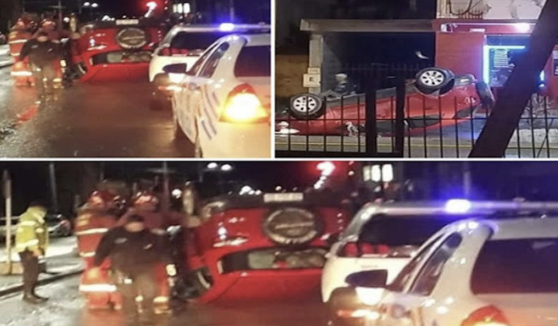 Detenido Luego De Volcar Borracho En Ushuaia