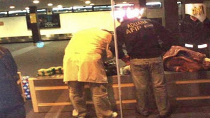 Pasajera detenida con droga en el aeropuerto de Ushuaia