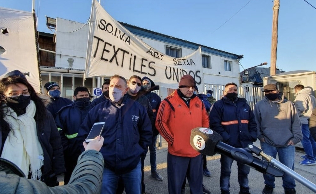 Textiles se manifestarán en la puerta del Ministerio de Trabajo de Nación