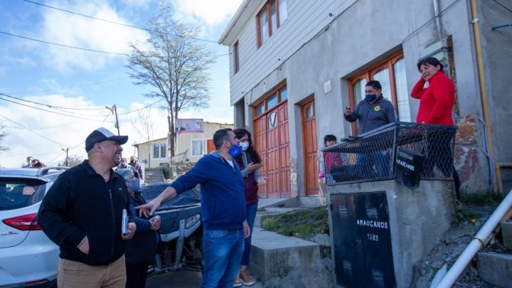 Junto a la diputada Yutrovic y la concejala Laura Avila