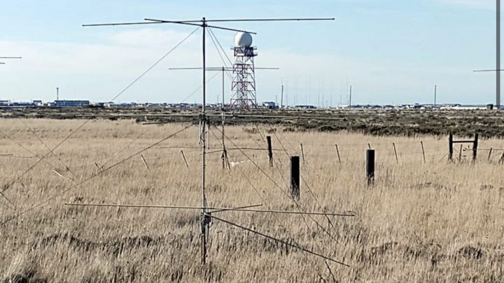 Salió de servicio al anemómetro de la Estación Astronómica Río Grande