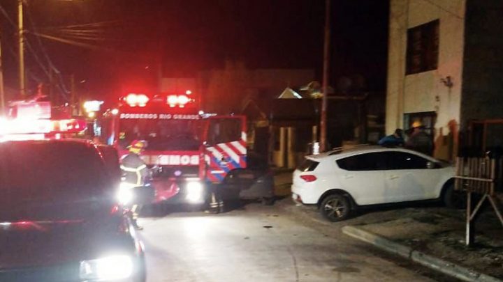 Principio de incendio por una bolsa de residuos que se apoyó en un calefactor