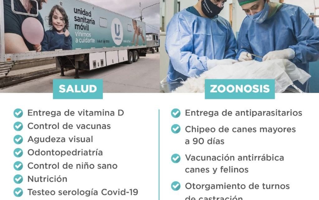 USHUAIA: LLEGA LA FERIA MUNICIPAL DE SALUD AL PASEO DE LAS ROSAS