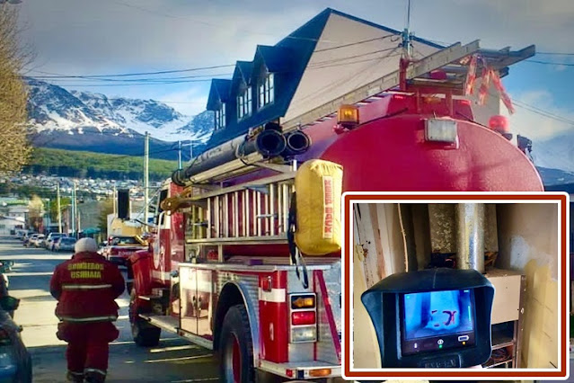 Incendio en una vivienda en Ushuaia Incendio en una vivienda en Ushuaia