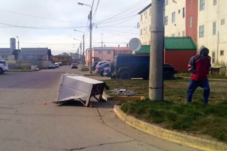 Atención: emiten alerta por fuertes vientos en Río Grande Atención: emiten alerta por fuertes vientos en Río Grande