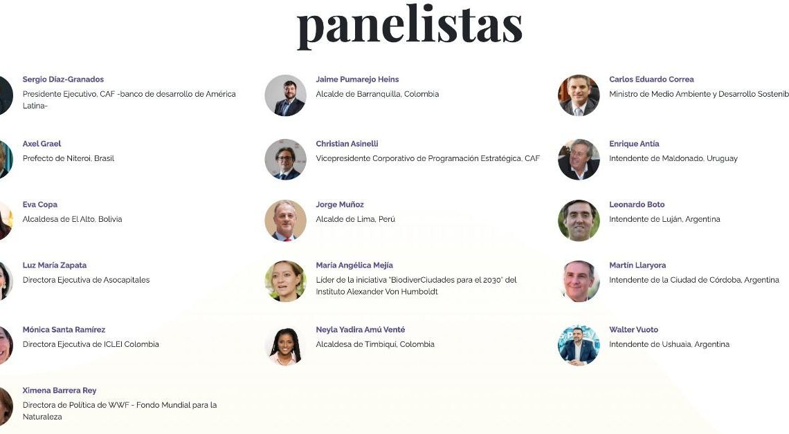 EL INTENDENTE WALTER VUOTO INVITADO AL FORO DE BIODIVERCIUDADES DE AMÉRICA LATINA EL INTENDENTE WALTER VUOTO INVITADO AL FORO DE BIODIVERCIUDADES DE AMÉRICA LATINA
