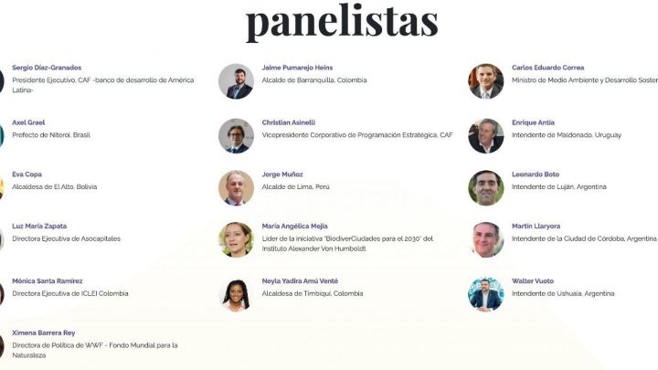 EL INTENDENTE WALTER VUOTO INVITADO AL FORO DE BIODIVERCIUDADES DE AMÉRICA LATINA