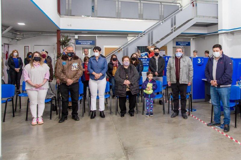 LA MUNICIPALIDAD DE USHUAIA ACOMPAÑÓ AL PAMI EN LA INAUGURACIÓN DE LA OFICINA PARA VETERANOS DE MALVINAS ‘JUAN CARLOS BANDIERA’