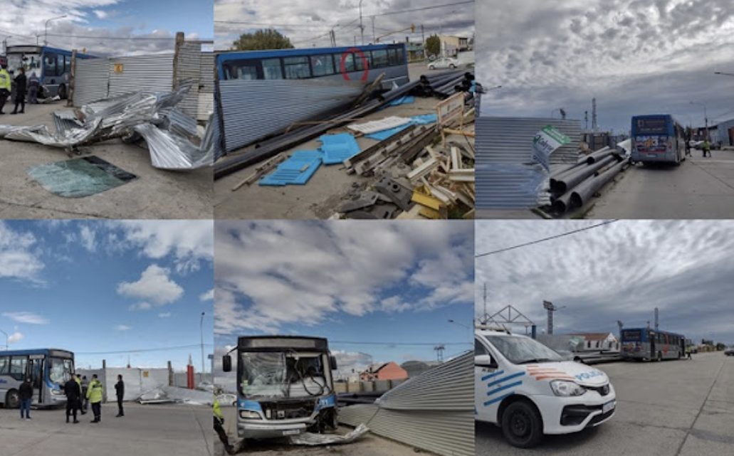 Conductora De Citybus Perdio El Control Y Choco Contra Un Obrador