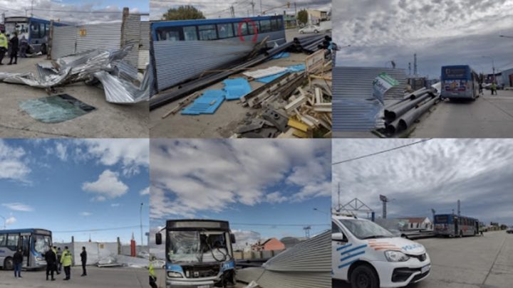 Conductora De Citybus Perdio El Control Y Choco Contra Un Obrador