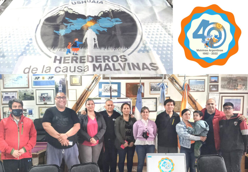 Hijos de ex combatientes de Malvinas presentaron su logo oficial