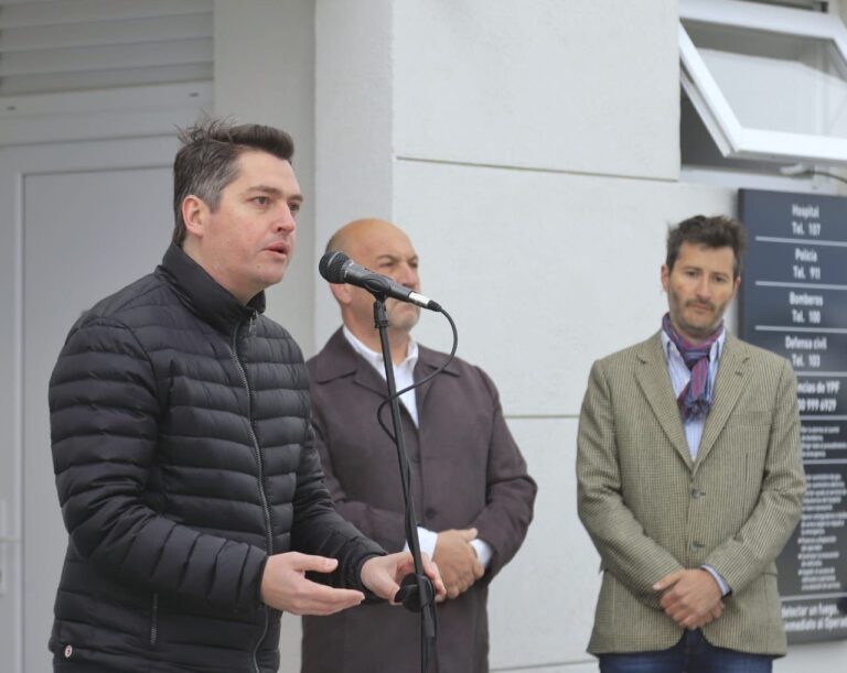 Pérez solicitó la incorporación al presupuesto nacional de un nuevo puente para Río Grande