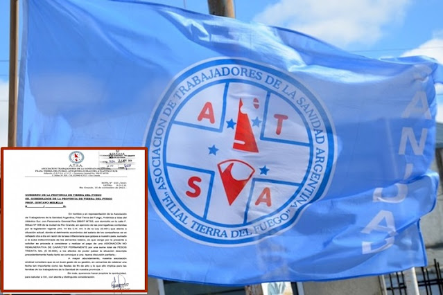 ATSA pide 30 mil pesos mensuales hasta ser convocados a paritarias