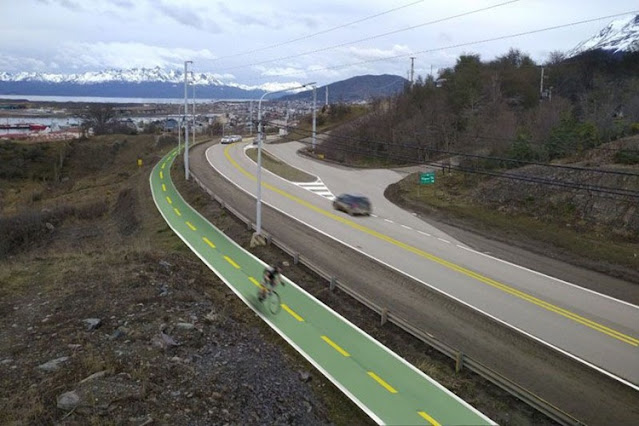 Construirán bicisenda desde el ingreso a Ushuaia hasta la calle Yaganes