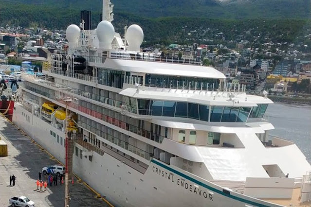 Crucero con Covid, Chile lo rechazo y por eso amarro en Ushuaia
