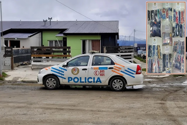 Allanamiento a pareja que robaba comercios y después lo vendían en Facebook Allanamiento a pareja que robaba comercios y después lo vendían en Facebook