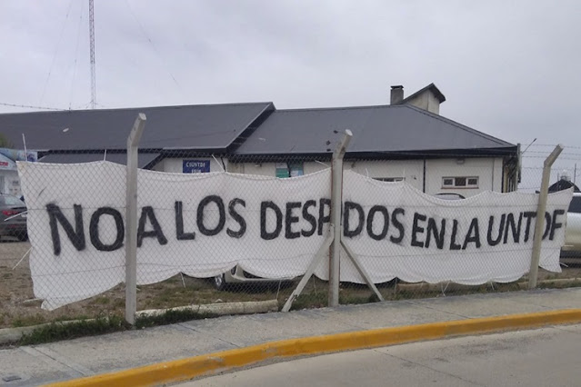 UNTDF gremio reclama por despidos encubiertos, para el rector ingresaron de manera irregular