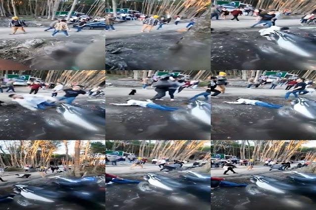 Batalla campal en Ushuaia, termino con heridos e internados