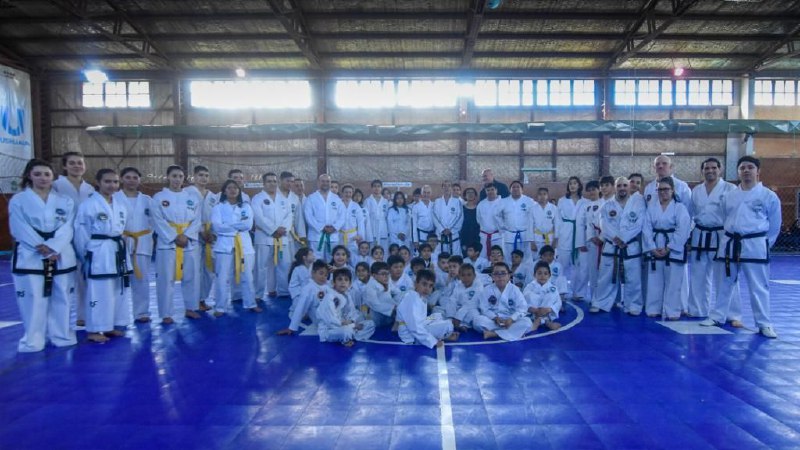 EL INSTITUTO MUNICIPAL DE DEPORTES REALIZÓ UNA MASTER CLASS DE TAEKWONDO