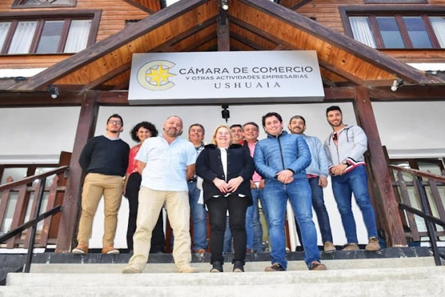 Camara de Comercio de Ushuaia, Claudia Fernandez reelecta Camara de Comercio de Ushuaia, Claudia Fernandez reelecta