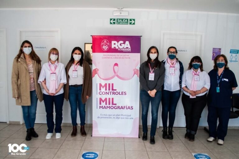 «1000 controles y 1000 mamografías»: Se alcanzaron los 800 turnos en la campaña