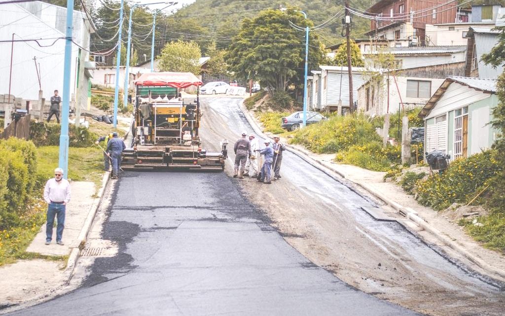 Se pavimentaron más de 250 metros lineales de la calle Soberanía Nacional