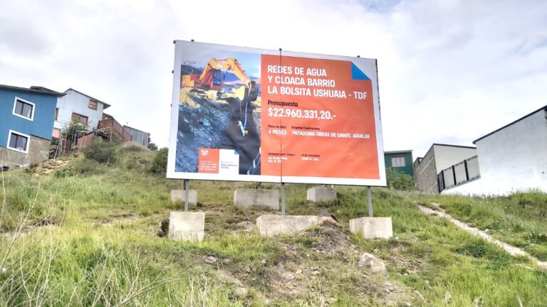Comienza la obra de agua y cloaca en el barrio La Bolsita