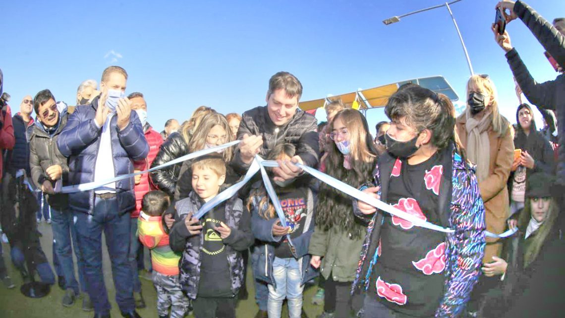 “Este Parque de los 100 años es para toda la familia”, remarcó Pérez