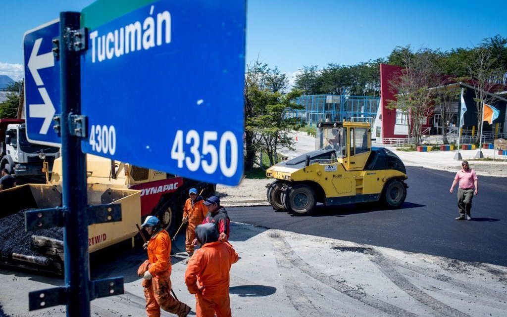 Pavimentación de calle Tucumán: “es una obra fundamental”, dijo Vuoto