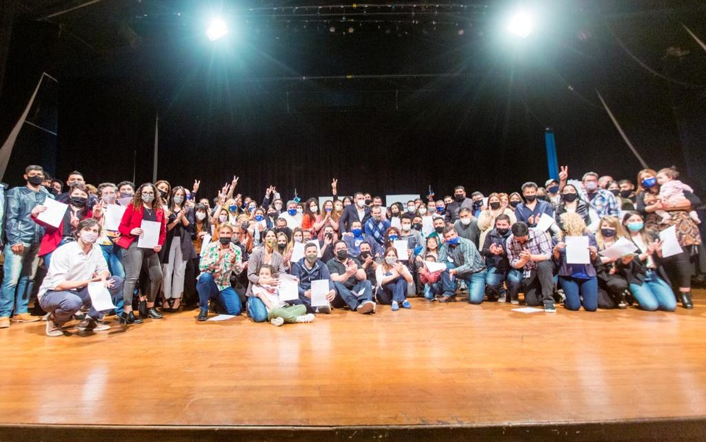 100 agentes municipales fueron designados en planta permanente