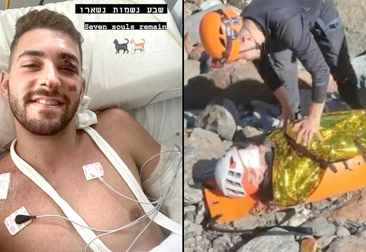 Israelí accidentado en el glaciar El Ojo del Albino dejó Ushuaia