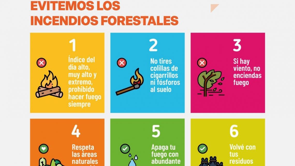 Tierra del Fuego “en alerta y con máximos cuidados” por los focos de incendios forestales