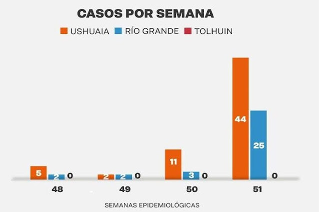 Aumentaron los casos de Coronavirus en TDF