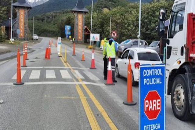 Conductor borracho detenido intentando salir de Ushuaia a la madrugada Conductor borracho detenido intentando salir de Ushuaia a la madrugada